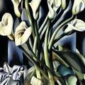 Tamara de Lempicka (Polish, 1898-1980) "Calla Lilies", 1941.