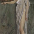 Galery Wim Visscher Dutch Painter____Arthur Dampier May (fl.1872-1910) Before the bath. 1905