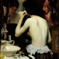 Galery Wim Visscher Dutch Painter____Frederick William Elwell, Leonie’s Toilet, 1894
