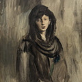 Fernande with a Black Mantilla by Pablo Picasso, 1905, Guggenheim Museum