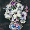 Anna Airy (English, 1882 - 1964), Freshly Picked Flowers in a Masons Ironstone Jug