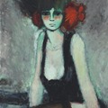 Jean-Pierre Cassigneul, Le pompom rouge (The Red Pom-Pom), oil on canvas, 1964