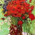 Vincent Van Gogh (1853-1890) "Red Bouqet",, 1890