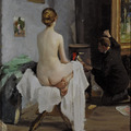 The Painter’s Studio (1896). Janis Rozentāls (Latvian, 1866-1916). Latvian National Museum of Art.
