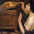 John William Waterhouse, Pandora (detail)  1896
