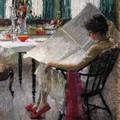 Morning News, 1915 - Helen Turner, American (1858 - 1958)