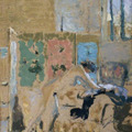 http://huariqueje.tumblr.com/archive
Interior with a Screen   -   Edouard Vuillard, 1909-10
French, 1868-1940
oil on paper laid down on cardboard and panel,35.8 cm (14.09 in.), 23.8 cm (9.37 in.)