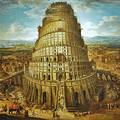 巴別塔(通天塔) Tower of Babel. Flemish School ~ 17th century