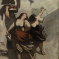 The Ribalds (Les Ribaudes) by Honoré Daumier, Barnes Foundation