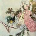 Edmund Dulac - 1882/1953 - an illustration from 🍁*The Sleeping Beauty and Other Tales from Old French*🍁