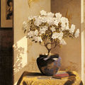 Jessica Hayllar (UK 1858-1940) A Sunny Corner (1909)