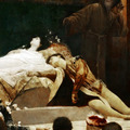 Theatre of Shakespeare (Detail), 1886 - Gustav Klimt The Death of Romeo and Juliet.