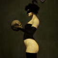 ®Ray Donley. Figure with mask and skull 2006