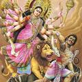 杜爾迦（Durga）女神消滅水牛魔王馬希沙