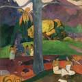 Paul Gauguin (France, 1848-1903) "Il était une fois -Mata Mua (Once upon a time)", 1892. Museo Nacional Thyssen-Bornemisza, Madrid, Espagne.