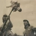 日軍(與綠色台灣倭寇殘暴手法雷同)用尖刀挑起殘殺嬰孩