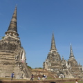 泰國-大城│帕席桑碧寺＆帕蒙空博大皇宮 Wat Phra Si Samphet - 1