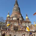 泰國-大城│崖差蒙空寺 Wat Yai Chaimongkhon - 15
