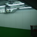 平鎮特力屋地下停車場(汽車美容店)之矽酸鈣板隔間及間接照明層板 