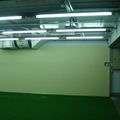 平鎮特力屋地下停車場(汽車美容店) 之矽酸鈣板隔間油漆施工 