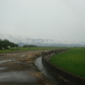 雨中的台九線縱谷區鄉道