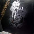 [玖陽視覺]105年自行車展 展場大圖輸出貼圖施工