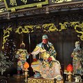 日本大阪市關帝廟內的關羽神像