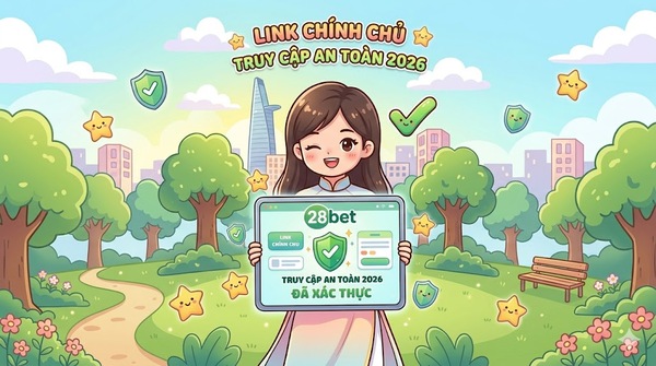 Xác thực link vào 28bet chính thức 2026 an toàn