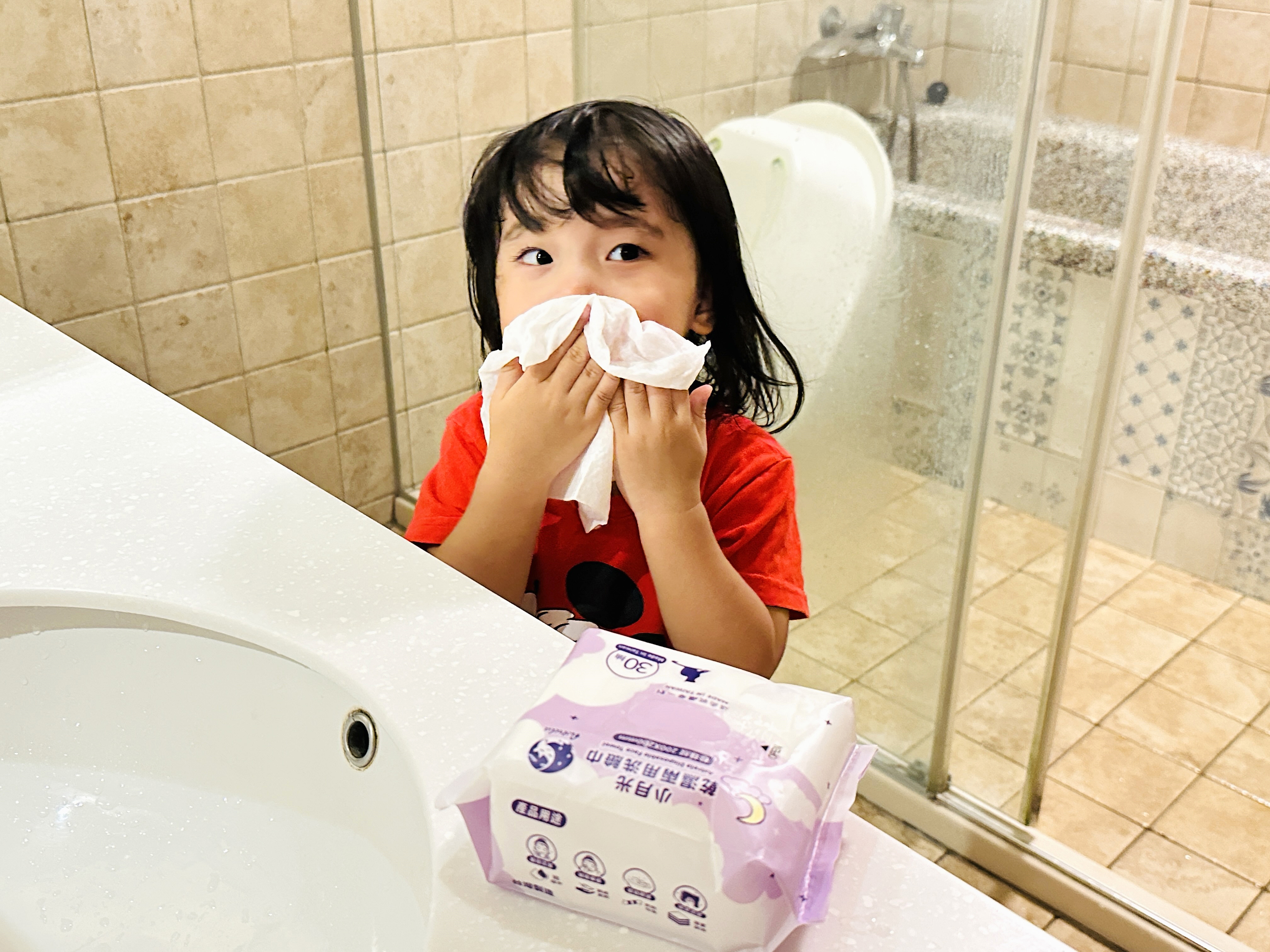 【小月光乾用洗巾】外出旅行、子日常的好手｜乾用