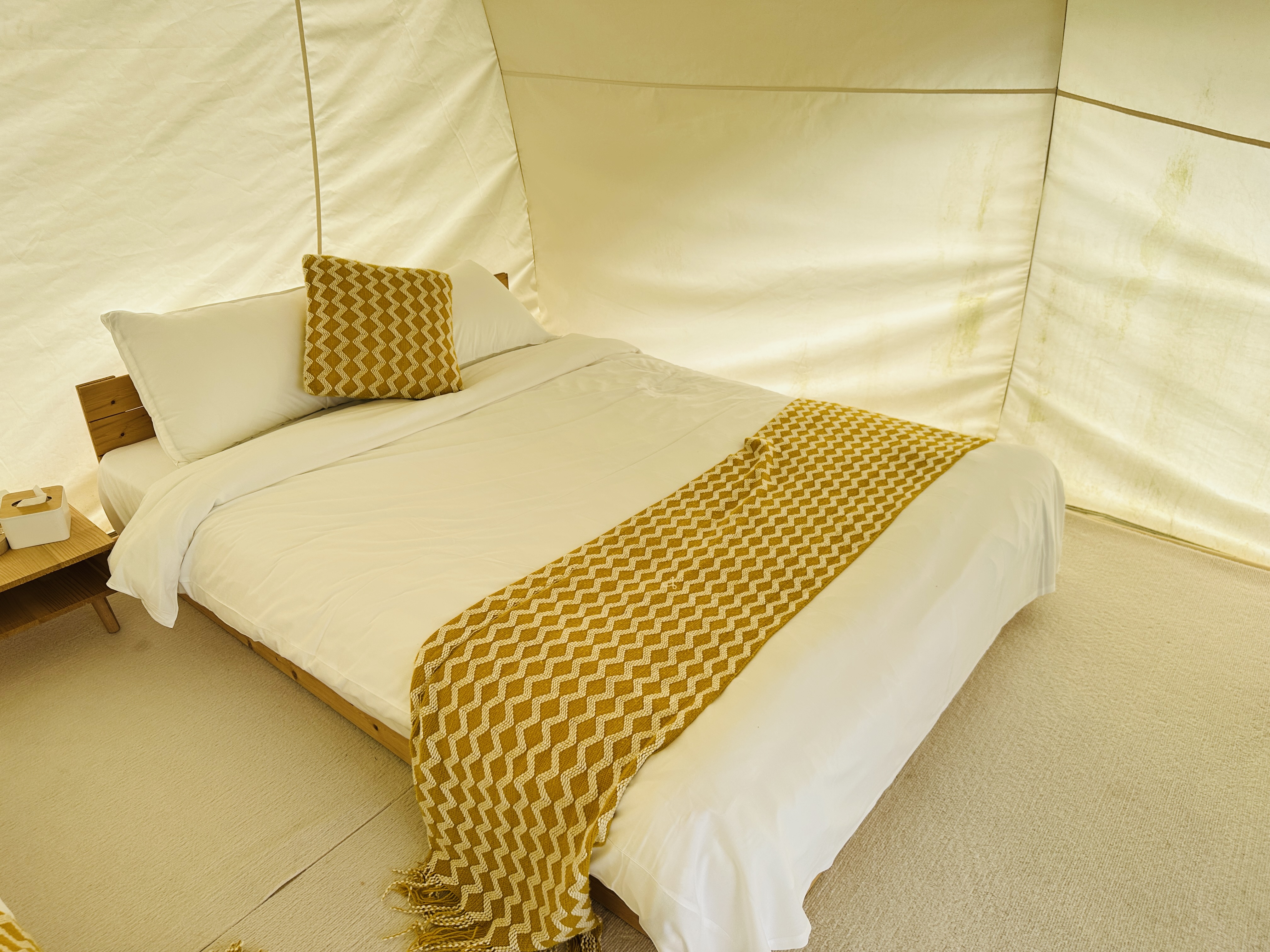 【哈比雪兒露營區】彰化懶人露營｜一泊三食免裝備，親子帳棚住宿