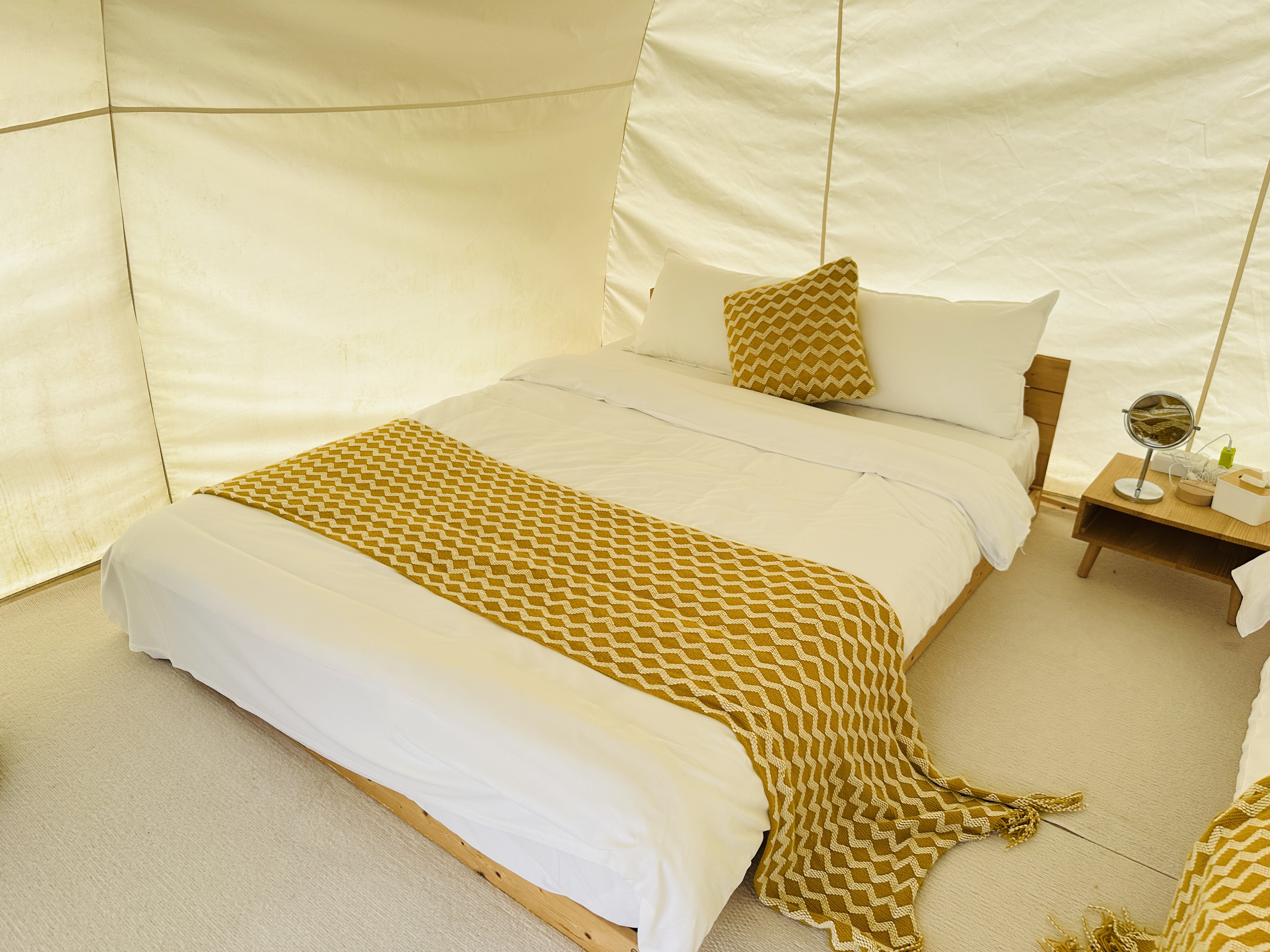 【哈比雪兒露營區】彰化懶人露營｜一泊三食免裝備，親子帳棚住宿