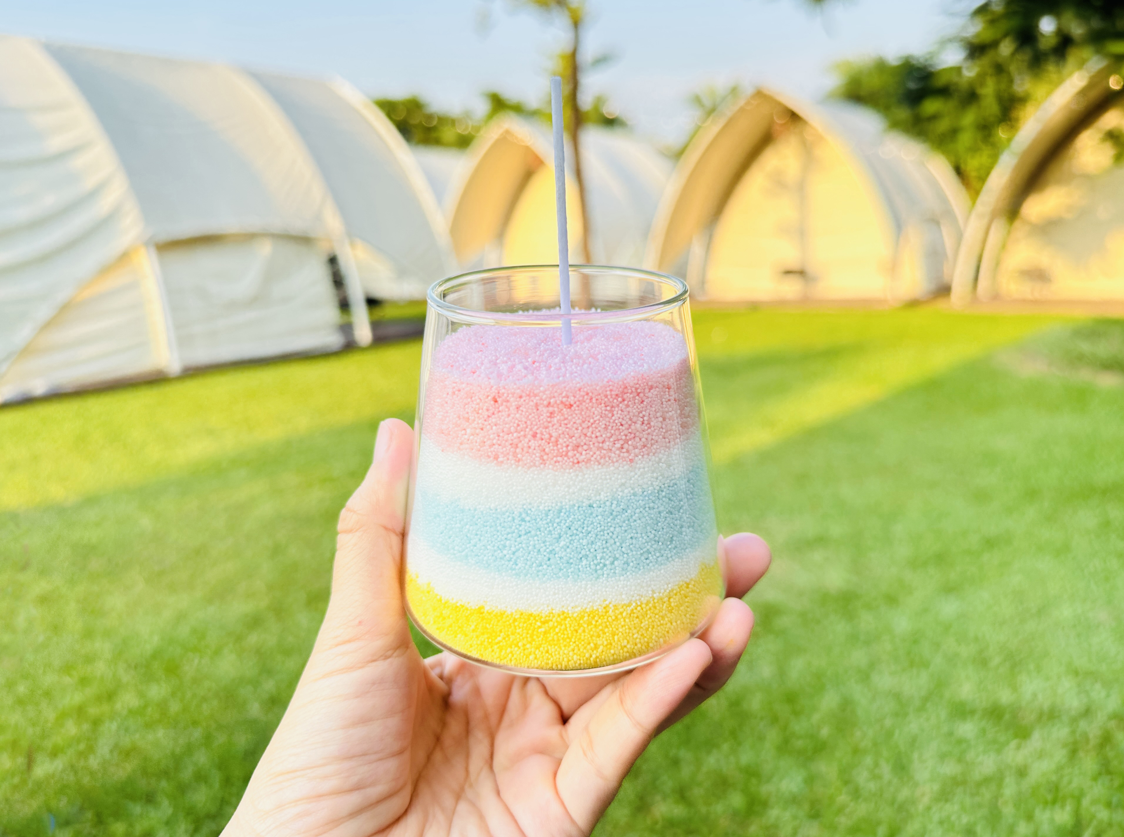 【哈比雪兒露營區】彰化懶人露營｜一泊三食免裝備，親子帳棚住宿