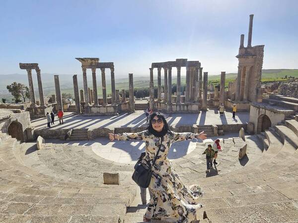 突尼西亞「杜加古城」~~大家一起蹲馬桶聊八卦? - 陳碧月教授的部落格