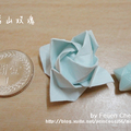 摺紙-福山玫瑰