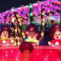 (064)創意燈區-歡樂派對之蚌殼寶寶合唱團花燈
