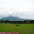 (118)仙巖園-御殿處遙望櫻島火山