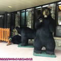 (100)傑士伯公園旅館-黑熊家族布偶