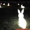 (044)月影燈季好想兔-草坪小兔燈