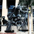 (016)布里斯本－市政廳與喬治廣場雕像