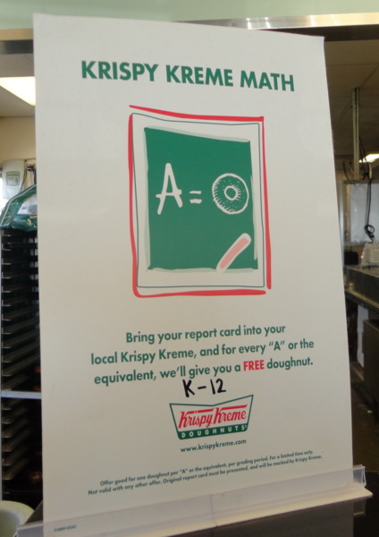 Krispy Kreme Math