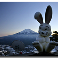 日本河口湖天上山