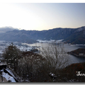 日本河口湖天上山