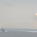 日本海上自衛隊2012年10月14日在神奈川縣橫須賀附近相模灣舉行閱艦式 45艘艦艇、18架飛機和8000餘名自衛隊員參加，日本首相野田佳彥出席並訓話。