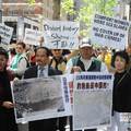 美國華裔示威