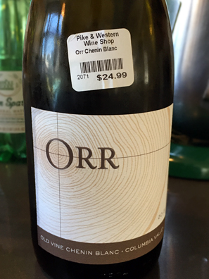 2015 ORR Old Vine Chenin Blanc