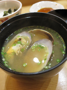 文蛤味噌湯