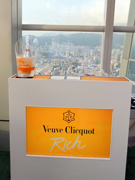 Veuve Clicquot Rich 快閃酒吧