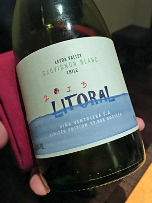 2013 Vina Ventolera Litoral Sauvignon Blanc