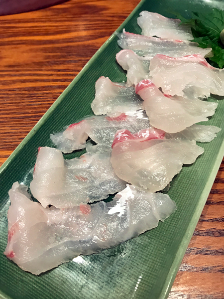真鯛生魚片