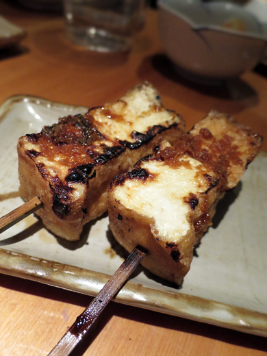 串燒厚油豆腐